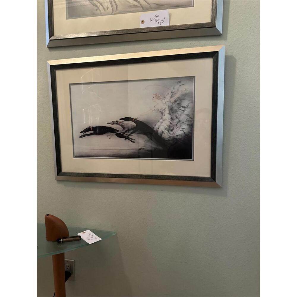 Louis Icart "Speed ​​II" Print  Framed 1933